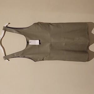 Mango Olive Mini Dress